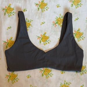 Alphalete Charcoal Sports Bra S/XS